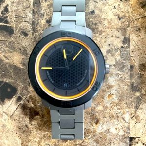 Movado Bold Orange/Grey Watch